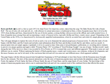 Tablet Screenshot of history-of-rock.com